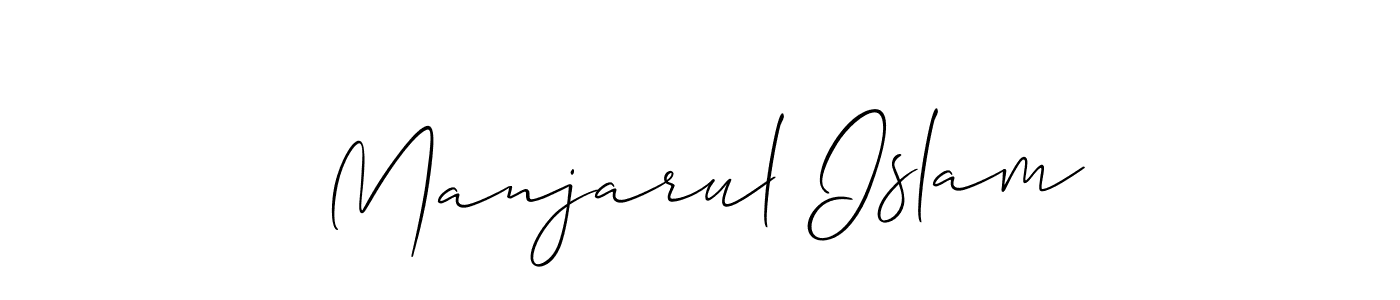 Best and Professional Signature Style for Manjarul Islam. Allison_Script Best Signature Style Collection. Manjarul Islam signature style 2 images and pictures png
