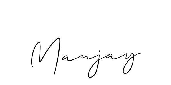 Make a short Manjay signature style. Manage your documents anywhere anytime using Allison_Script. Create and add eSignatures, submit forms, share and send files easily. Manjay signature style 2 images and pictures png