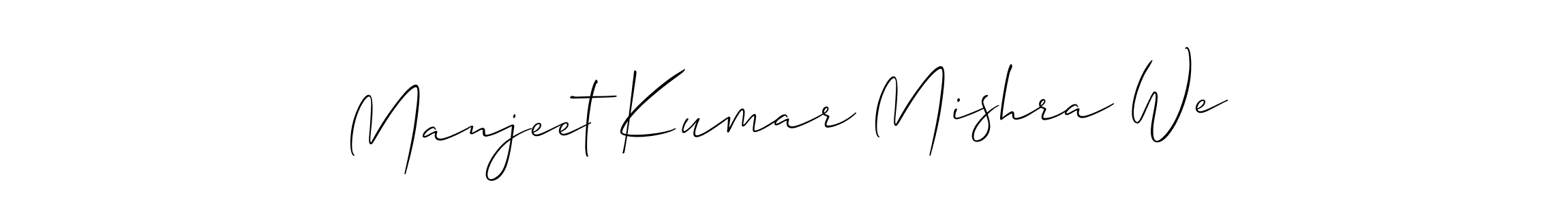 Also You can easily find your signature by using the search form. We will create Manjeet Kumar Mishra We name handwritten signature images for you free of cost using Allison_Script sign style. Manjeet Kumar Mishra We signature style 2 images and pictures png