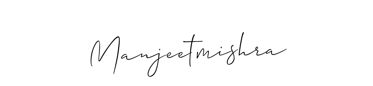 Manjeetmishra stylish signature style. Best Handwritten Sign (Allison_Script) for my name. Handwritten Signature Collection Ideas for my name Manjeetmishra. Manjeetmishra signature style 2 images and pictures png