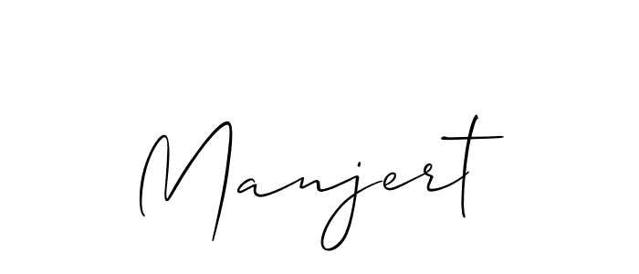 Manjert stylish signature style. Best Handwritten Sign (Allison_Script) for my name. Handwritten Signature Collection Ideas for my name Manjert. Manjert signature style 2 images and pictures png