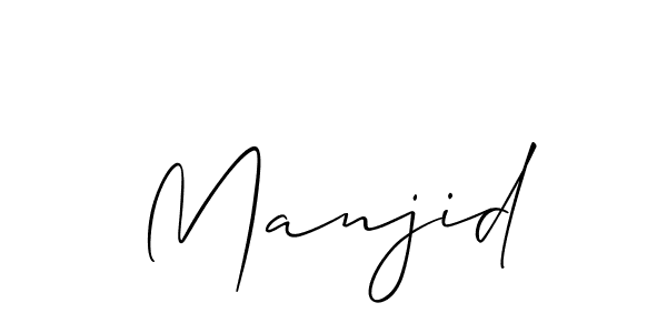 Once you've used our free online signature maker to create your best signature Allison_Script style, it's time to enjoy all of the benefits that Manjid name signing documents. Manjid signature style 2 images and pictures png