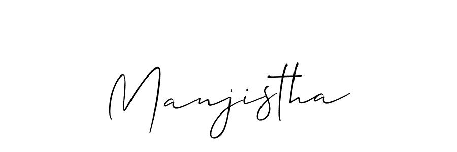 Manjistha stylish signature style. Best Handwritten Sign (Allison_Script) for my name. Handwritten Signature Collection Ideas for my name Manjistha. Manjistha signature style 2 images and pictures png