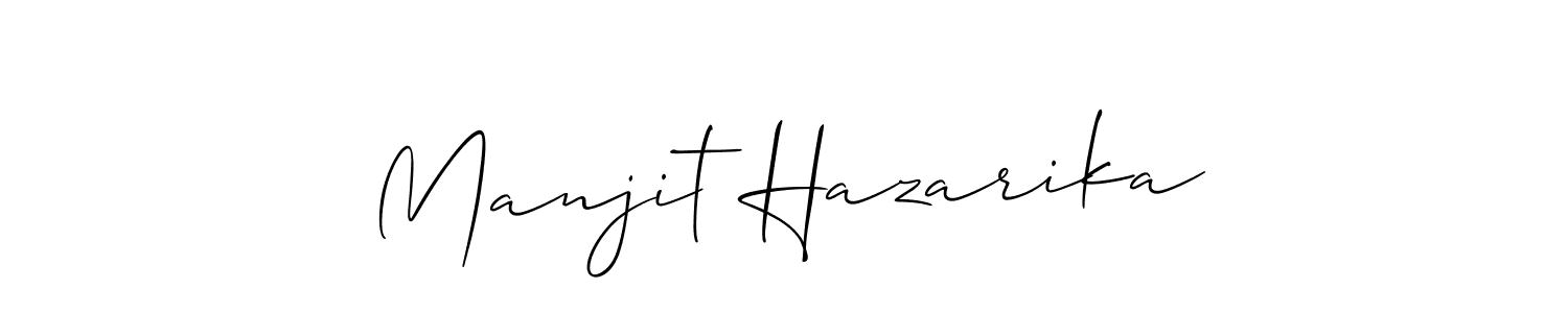 Similarly Allison_Script is the best handwritten signature design. Signature creator online .You can use it as an online autograph creator for name Manjit Hazarika. Manjit Hazarika signature style 2 images and pictures png