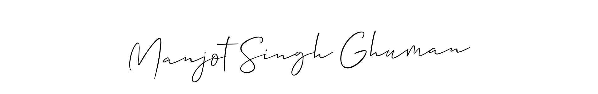 Best and Professional Signature Style for Manjot Singh Ghuman. Allison_Script Best Signature Style Collection. Manjot Singh Ghuman signature style 2 images and pictures png