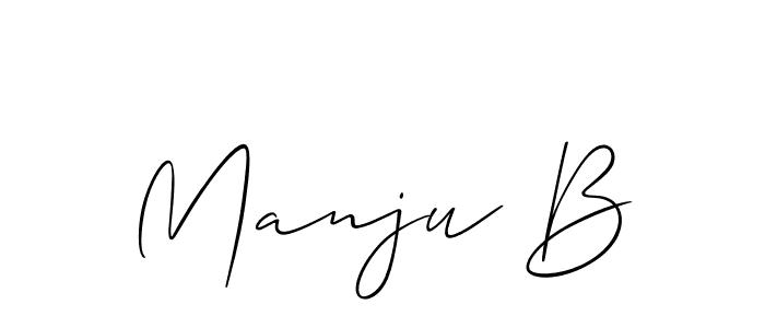 See photos of Manju B official signature by Spectra . Check more albums & portfolios. Read reviews & check more about Allison_Script font. Manju B signature style 2 images and pictures png