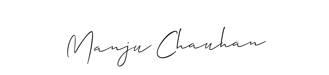 Once you've used our free online signature maker to create your best signature Allison_Script style, it's time to enjoy all of the benefits that Manju Chauhan name signing documents. Manju Chauhan signature style 2 images and pictures png