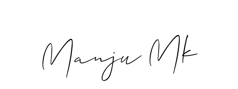 Once you've used our free online signature maker to create your best signature Allison_Script style, it's time to enjoy all of the benefits that Manju Mk name signing documents. Manju Mk signature style 2 images and pictures png