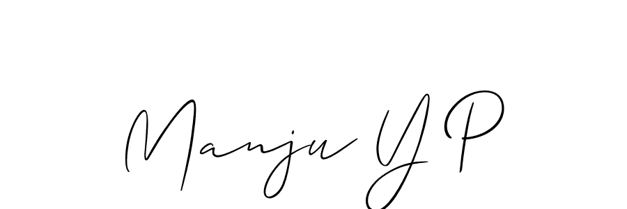 Similarly Allison_Script is the best handwritten signature design. Signature creator online .You can use it as an online autograph creator for name Manju Y P. Manju Y P signature style 2 images and pictures png