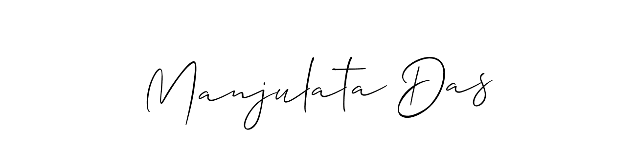 Manjulata Das stylish signature style. Best Handwritten Sign (Allison_Script) for my name. Handwritten Signature Collection Ideas for my name Manjulata Das. Manjulata Das signature style 2 images and pictures png