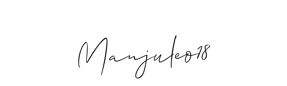 Best and Professional Signature Style for Manjuleo18. Allison_Script Best Signature Style Collection. Manjuleo18 signature style 2 images and pictures png