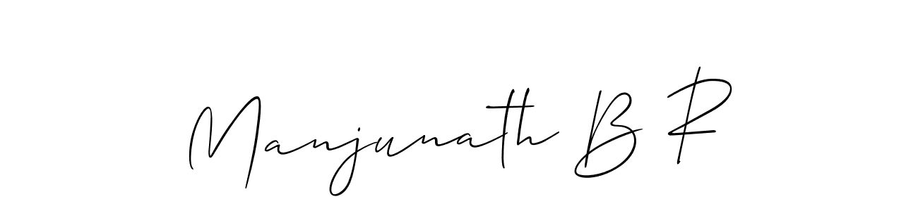 Best and Professional Signature Style for Manjunath B R. Allison_Script Best Signature Style Collection. Manjunath B R signature style 2 images and pictures png