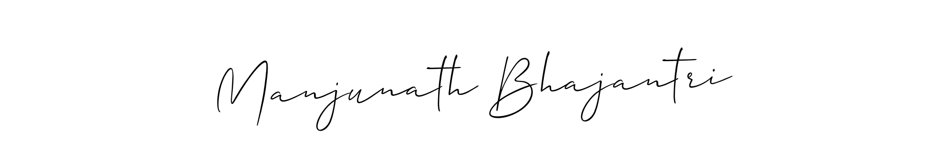 Manjunath Bhajantri stylish signature style. Best Handwritten Sign (Allison_Script) for my name. Handwritten Signature Collection Ideas for my name Manjunath Bhajantri. Manjunath Bhajantri signature style 2 images and pictures png