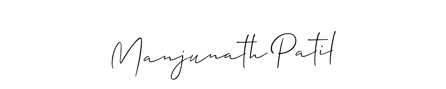 Make a beautiful signature design for name Manjunath Patil. Use this online signature maker to create a handwritten signature for free. Manjunath Patil signature style 2 images and pictures png