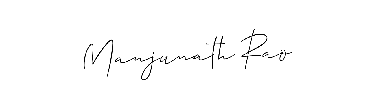 It looks lik you need a new signature style for name Manjunath Rao. Design unique handwritten (Allison_Script) signature with our free signature maker in just a few clicks. Manjunath Rao signature style 2 images and pictures png