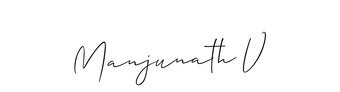 This is the best signature style for the Manjunath V name. Also you like these signature font (Allison_Script). Mix name signature. Manjunath V signature style 2 images and pictures png