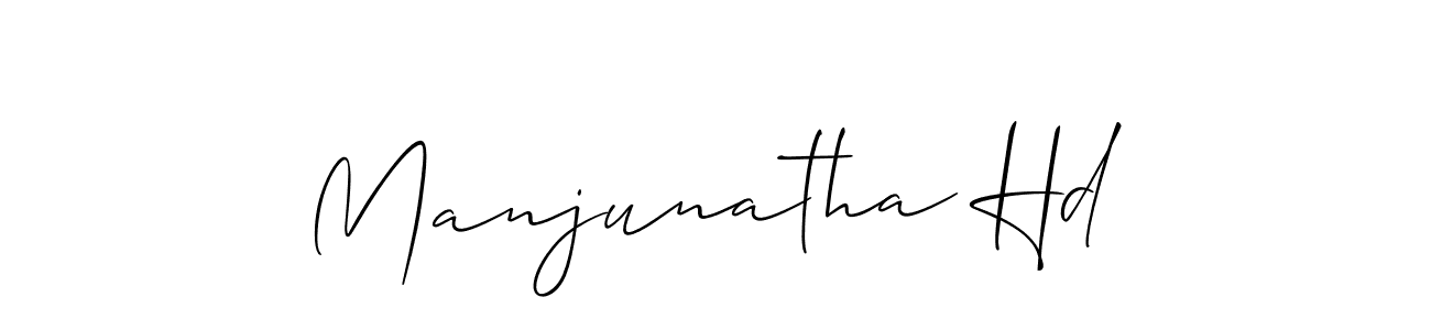 Manjunatha Hd stylish signature style. Best Handwritten Sign (Allison_Script) for my name. Handwritten Signature Collection Ideas for my name Manjunatha Hd. Manjunatha Hd signature style 2 images and pictures png