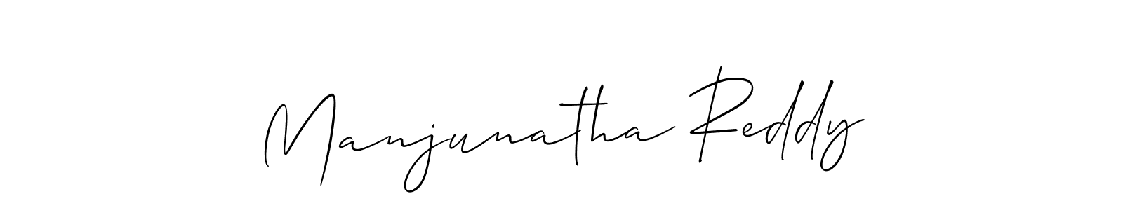 Manjunatha Reddy stylish signature style. Best Handwritten Sign (Allison_Script) for my name. Handwritten Signature Collection Ideas for my name Manjunatha Reddy. Manjunatha Reddy signature style 2 images and pictures png
