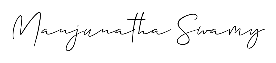 Create your official email sign-off with Manjunatha Swamy name in Allison_Script style. Crisp, clean, and perfectly legible across all screens. Manjunatha Swamy signature style 2 images and pictures png