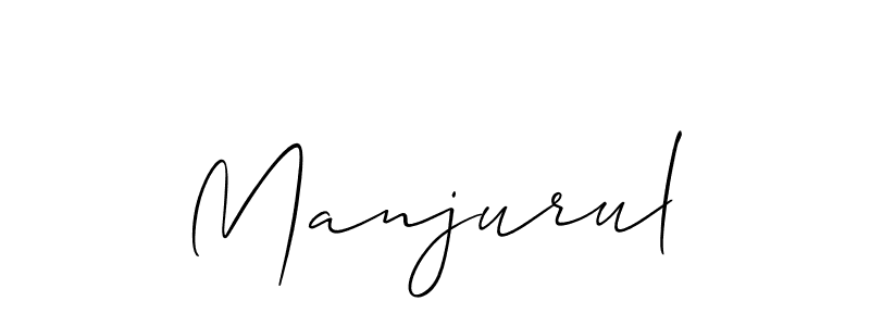 Also You can easily find your signature by using the search form. We will create Manjurul name handwritten signature images for you free of cost using Allison_Script sign style. Manjurul signature style 2 images and pictures png