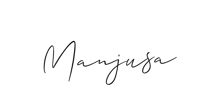 Best and Professional Signature Style for Manjusa. Allison_Script Best Signature Style Collection. Manjusa signature style 2 images and pictures png