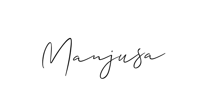 You should practise on your own different ways (Allison_Script) to write your name (Manjusa) in signature. don't let someone else do it for you. Manjusa signature style 2 images and pictures png