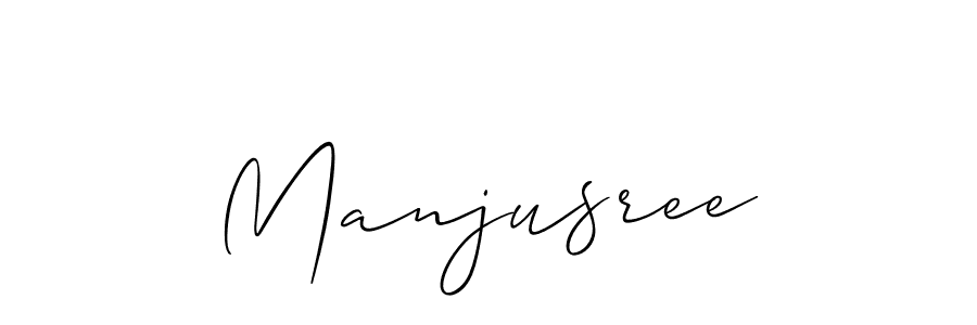 Once you've used our free online signature maker to create your best signature Allison_Script style, it's time to enjoy all of the benefits that Manjusree name signing documents. Manjusree signature style 2 images and pictures png