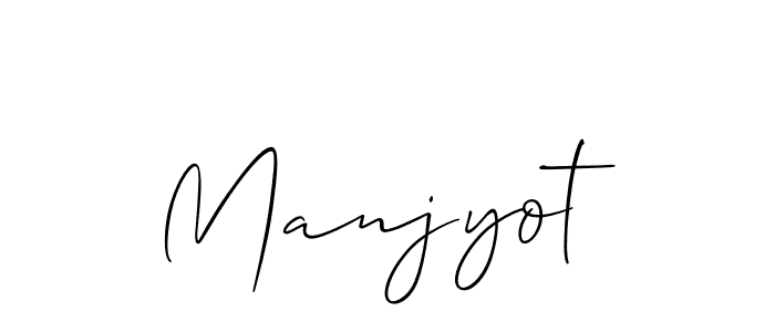 Make a beautiful signature design for name Manjyot. Use this online signature maker to create a handwritten signature for free. Manjyot signature style 2 images and pictures png