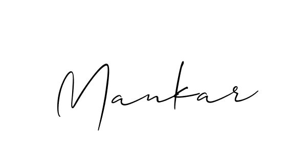 if you are searching for the best signature style for your name Mankar. so please give up your signature search. here we have designed multiple signature styles  using Allison_Script. Mankar signature style 2 images and pictures png