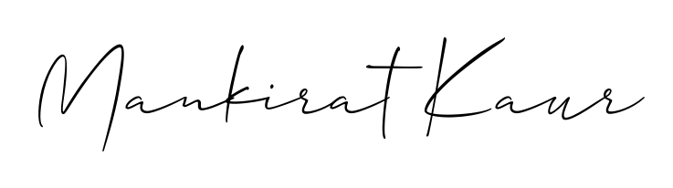 Make a beautiful signature design for name Mankirat Kaur. Use this online signature maker to create a handwritten signature for free. Mankirat Kaur signature style 2 images and pictures png