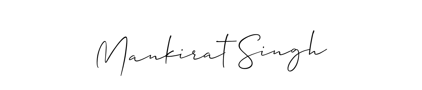 Make a beautiful signature design for name Mankirat Singh. Use this online signature maker to create a handwritten signature for free. Mankirat Singh signature style 2 images and pictures png