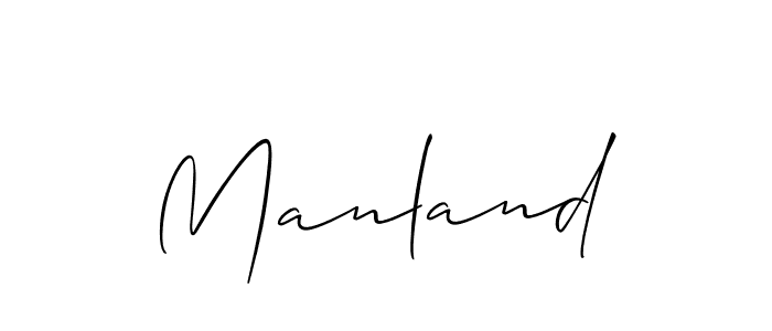 Once you've used our free online signature maker to create your best signature Allison_Script style, it's time to enjoy all of the benefits that Manland name signing documents. Manland signature style 2 images and pictures png