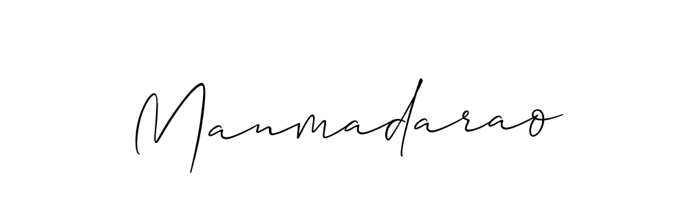Allison_Script is a professional signature style that is perfect for those who want to add a touch of class to their signature. It is also a great choice for those who want to make their signature more unique. Get Manmadarao name to fancy signature for free. Manmadarao signature style 2 images and pictures png