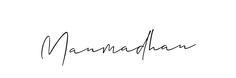 Also You can easily find your signature by using the search form. We will create Manmadhan name handwritten signature images for you free of cost using Allison_Script sign style. Manmadhan signature style 2 images and pictures png