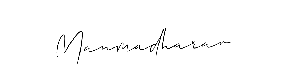 Make a beautiful signature design for name Manmadharav. Use this online signature maker to create a handwritten signature for free. Manmadharav signature style 2 images and pictures png