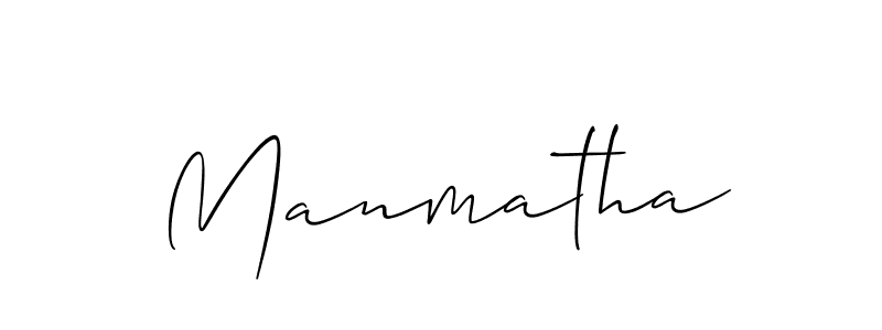 The best way (Allison_Script) to make a short signature is to pick only two or three words in your name. The name Manmatha include a total of six letters. For converting this name. Manmatha signature style 2 images and pictures png