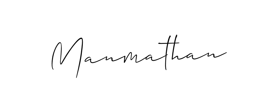 How to make Manmathan name signature. Use Allison_Script style for creating short signs online. This is the latest handwritten sign. Manmathan signature style 2 images and pictures png