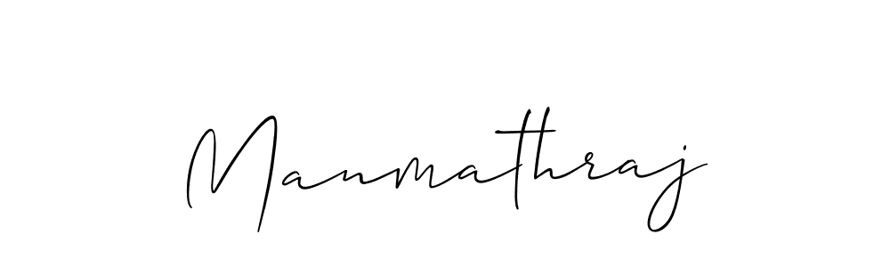 Manmathraj stylish signature style. Best Handwritten Sign (Allison_Script) for my name. Handwritten Signature Collection Ideas for my name Manmathraj. Manmathraj signature style 2 images and pictures png