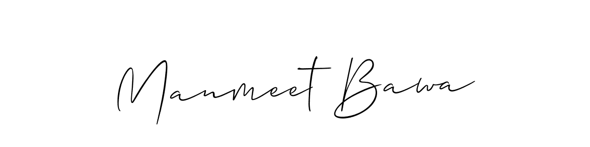 Make a beautiful signature design for name Manmeet Bawa. Use this online signature maker to create a handwritten signature for free. Manmeet Bawa signature style 2 images and pictures png