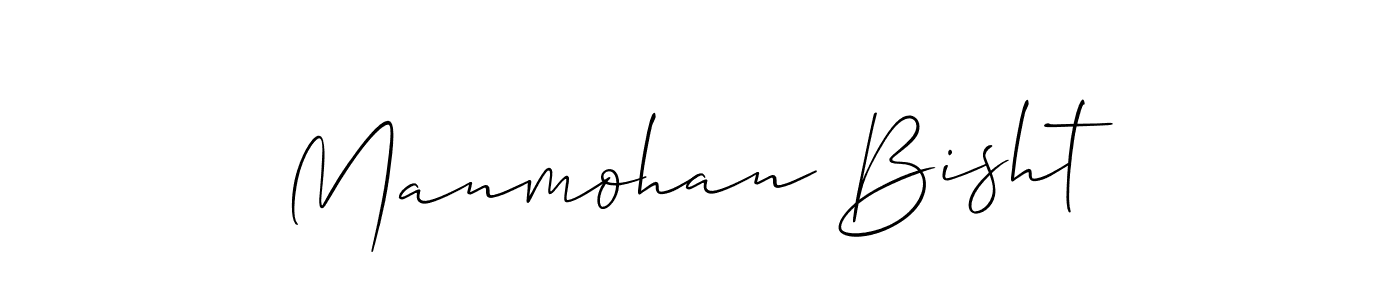 Once you've used our free online signature maker to create your best signature Allison_Script style, it's time to enjoy all of the benefits that Manmohan Bisht name signing documents. Manmohan Bisht signature style 2 images and pictures png