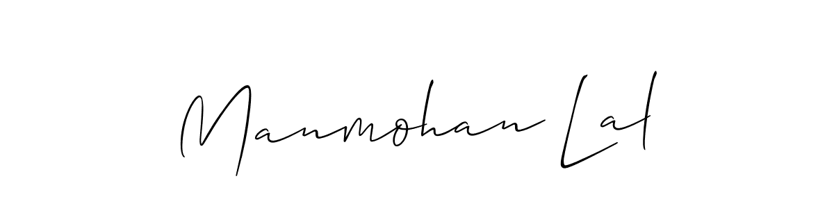 This is the best signature style for the Manmohan Lal name. Also you like these signature font (Allison_Script). Mix name signature. Manmohan Lal signature style 2 images and pictures png