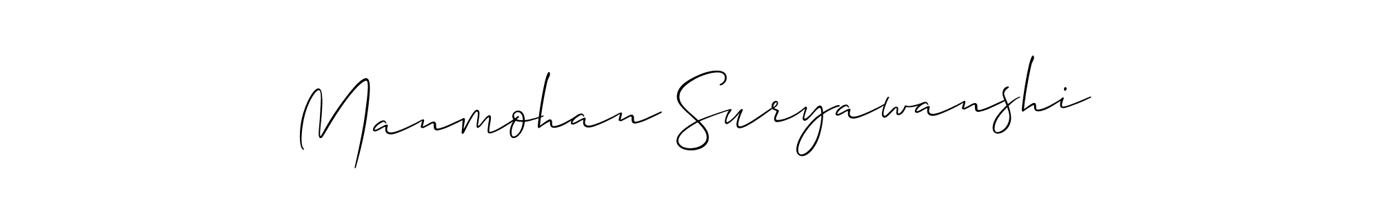 Similarly Allison_Script is the best handwritten signature design. Signature creator online .You can use it as an online autograph creator for name Manmohan Suryawanshi. Manmohan Suryawanshi signature style 2 images and pictures png