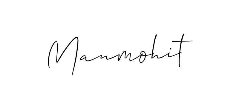 Make a beautiful signature design for name Manmohit. Use this online signature maker to create a handwritten signature for free. Manmohit signature style 2 images and pictures png