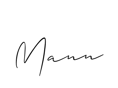 You should practise on your own different ways (Allison_Script) to write your name (Mann) in signature. don't let someone else do it for you. Mann signature style 2 images and pictures png