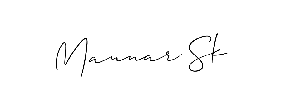How to Draw Mannar Sk signature style? Allison_Script is a latest design signature styles for name Mannar Sk. Mannar Sk signature style 2 images and pictures png