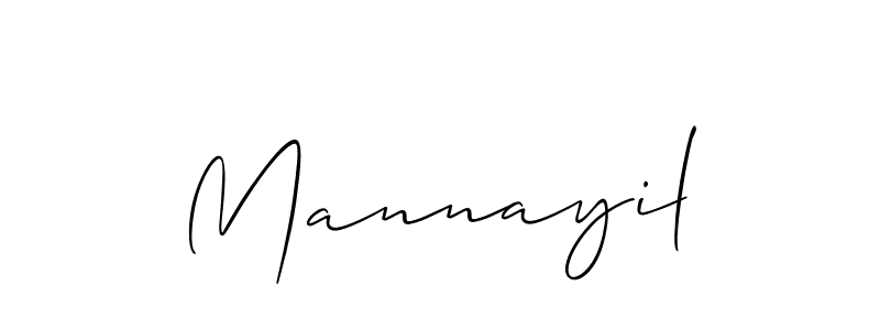 Mannayil stylish signature style. Best Handwritten Sign (Allison_Script) for my name. Handwritten Signature Collection Ideas for my name Mannayil. Mannayil signature style 2 images and pictures png