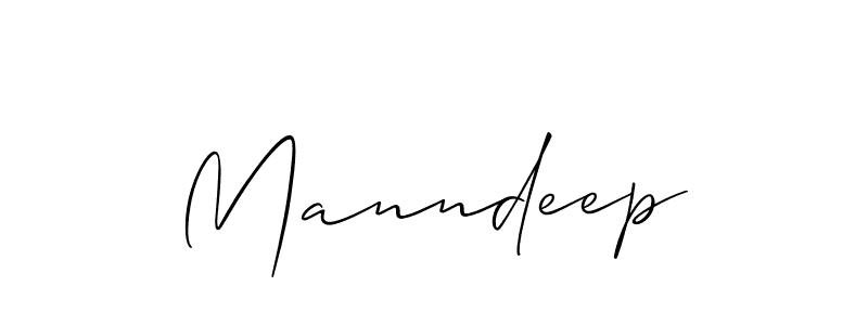 Make a beautiful signature design for name Manndeep. With this signature (Allison_Script) style, you can create a handwritten signature for free. Manndeep signature style 2 images and pictures png
