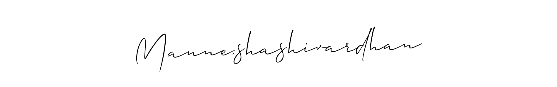 Also You can easily find your signature by using the search form. We will create Manne.shashivardhan name handwritten signature images for you free of cost using Allison_Script sign style. Manne.shashivardhan signature style 2 images and pictures png