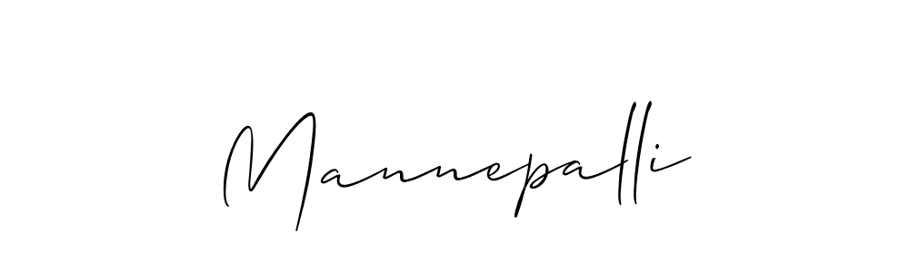 Also we have Mannepalli name is the best signature style. Create professional handwritten signature collection using Allison_Script autograph style. Mannepalli signature style 2 images and pictures png