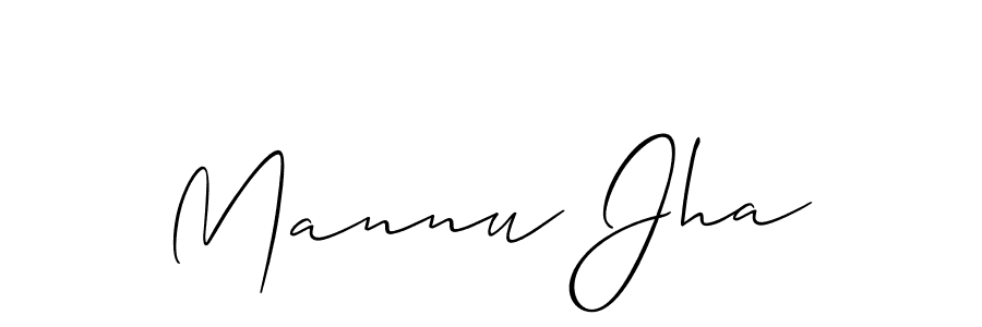 This is the best signature style for the Mannu Jha name. Also you like these signature font (Allison_Script). Mix name signature. Mannu Jha signature style 2 images and pictures png